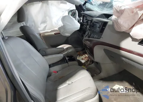 2013 Toyota Sienna Xle V6 8 Passenger из США, поврежденный, VIN 5TDYK3DC9DS384401